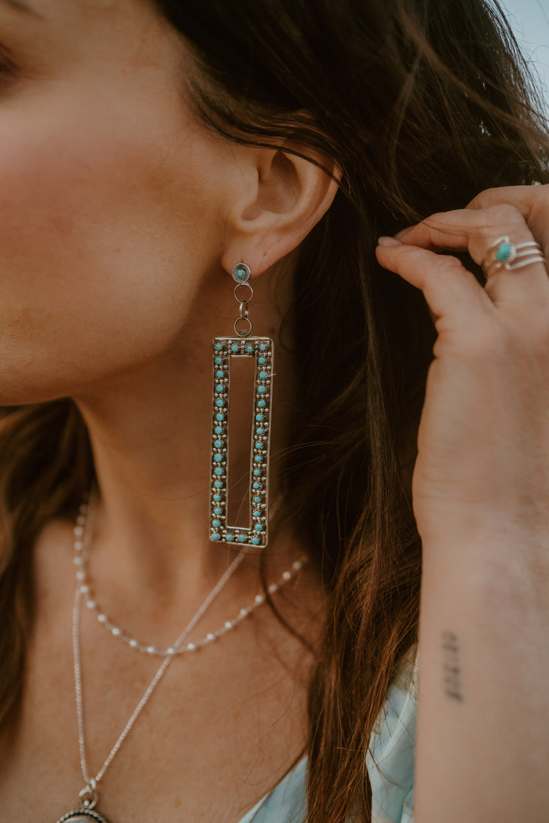 Medium Josie Earrings | Rectangle