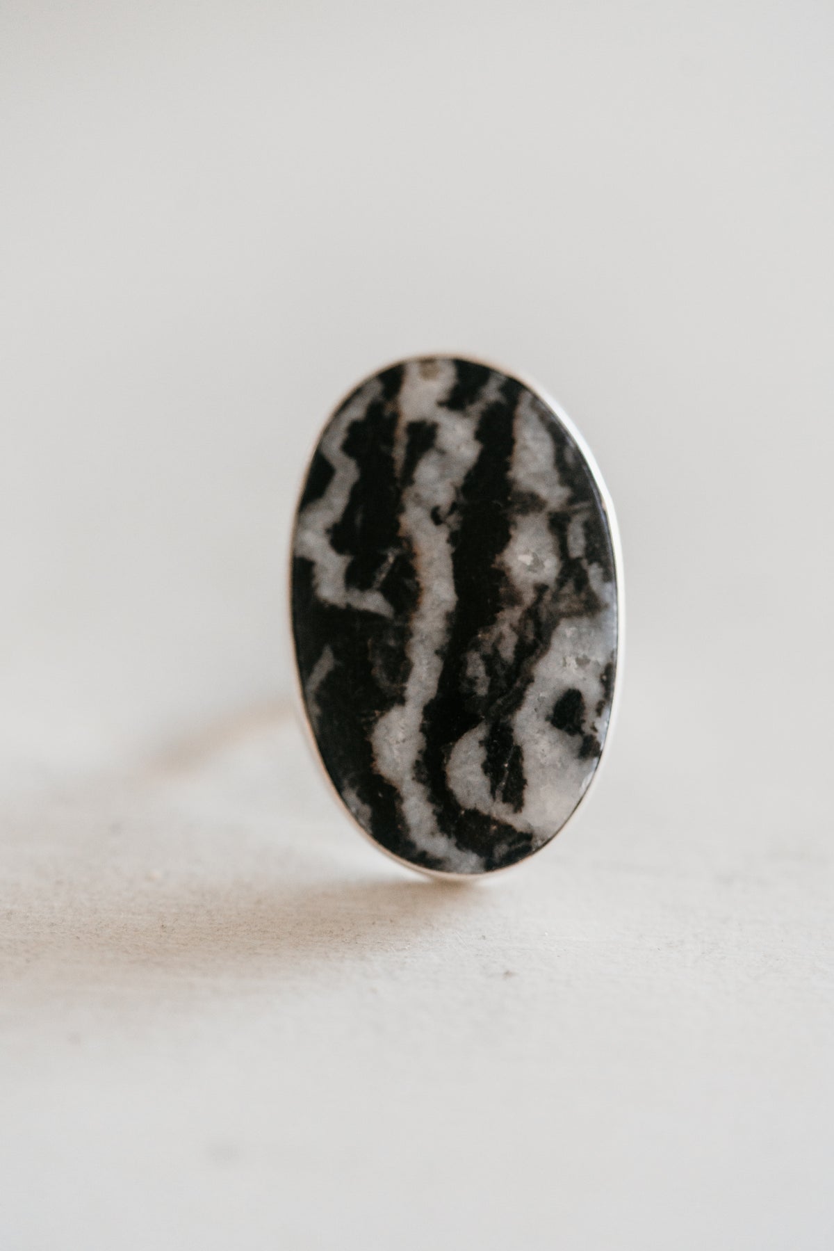 Annalise Ring | Zebra Skin Jasper