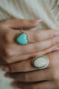 Becky Ring | Fire Opal - FINAL SALE