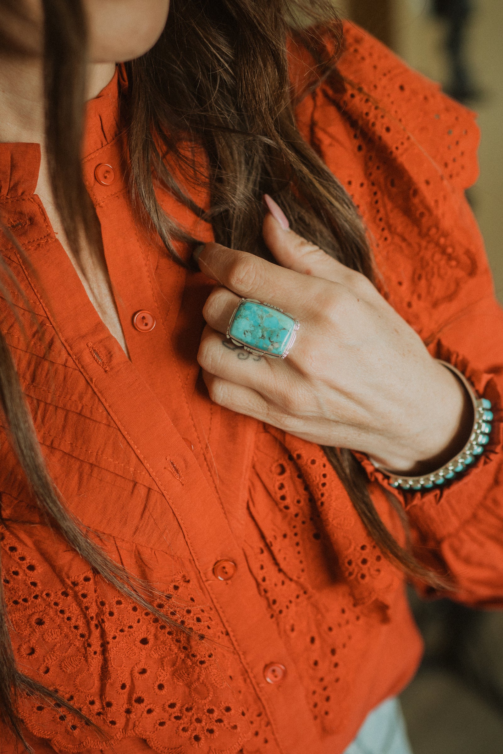 Mandy Ring | Turquoise - FINAL SALE