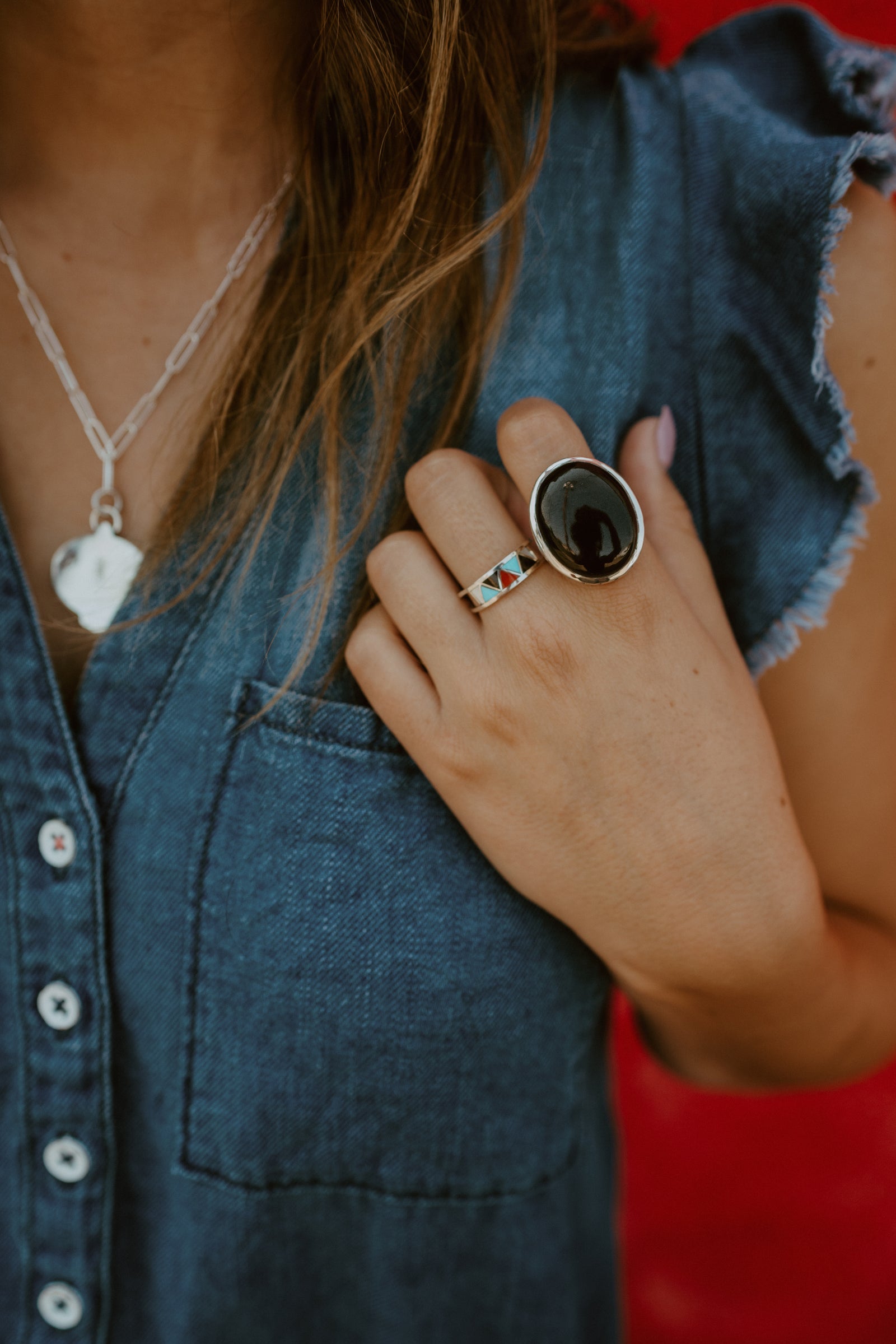 Rocky Ring | Black Onyx
