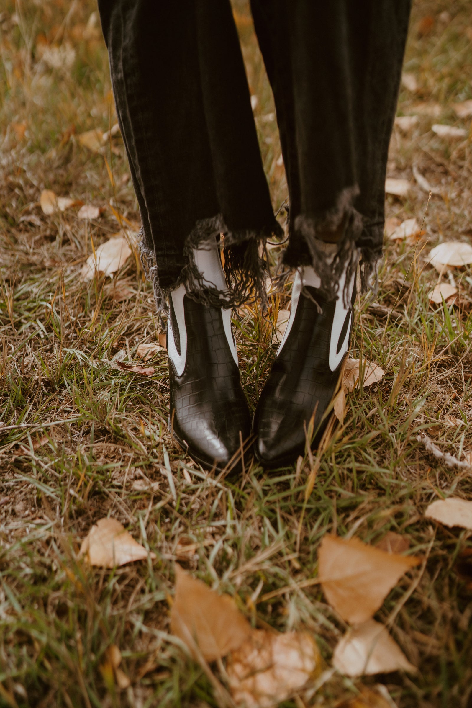 Duo Boots | Black + White