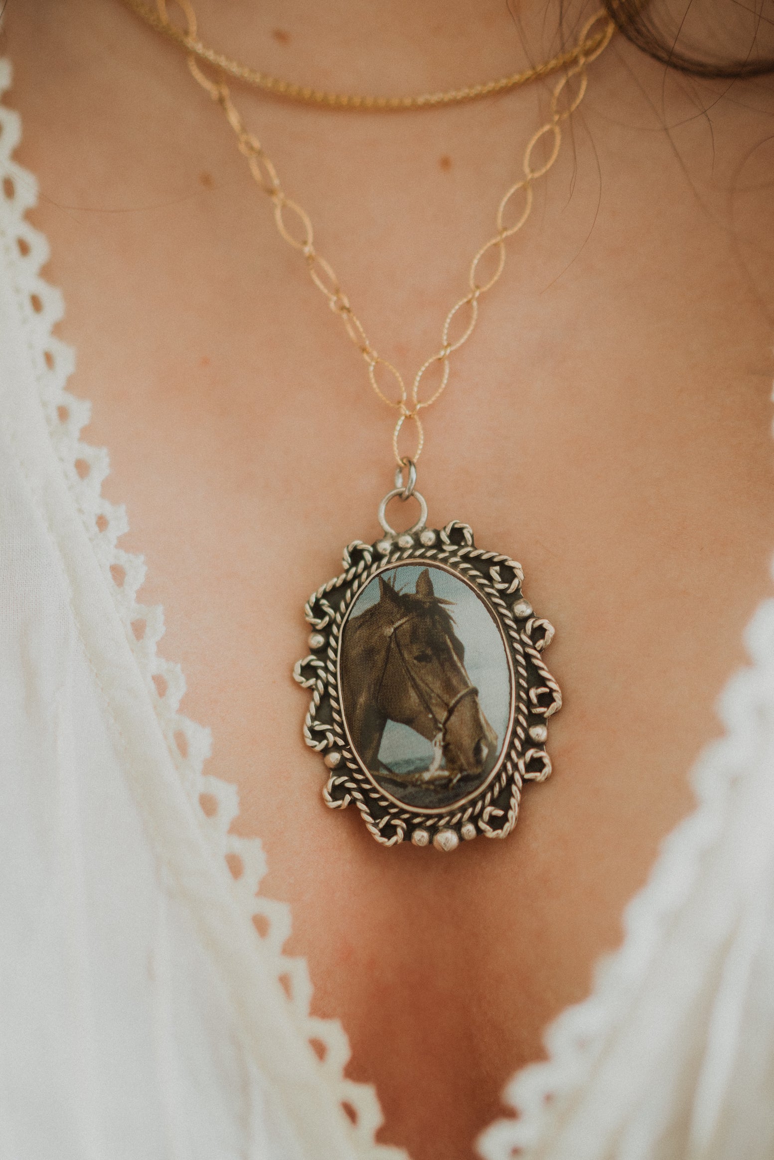 Brown Mare Necklace