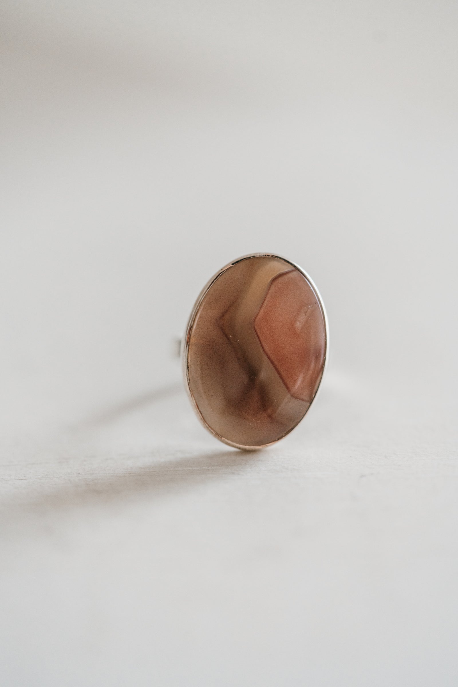Lupita Ring | Botswana Agate