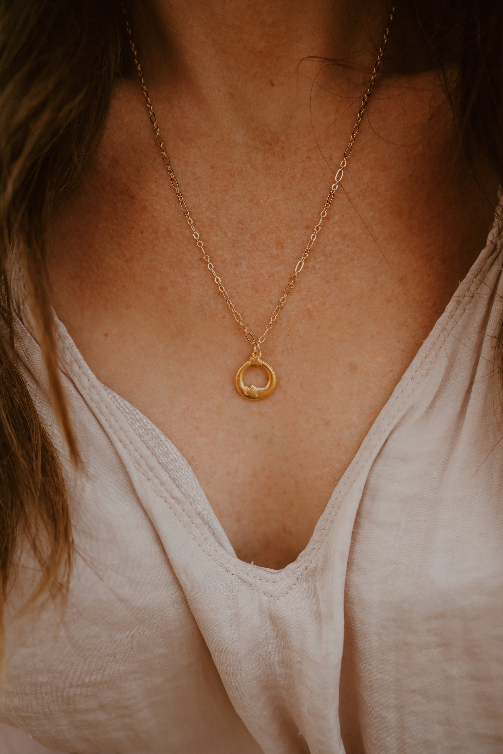 Over the Moon Necklace