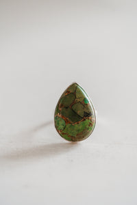 Sylvie Ring | #2 | Green Copper Turquoise