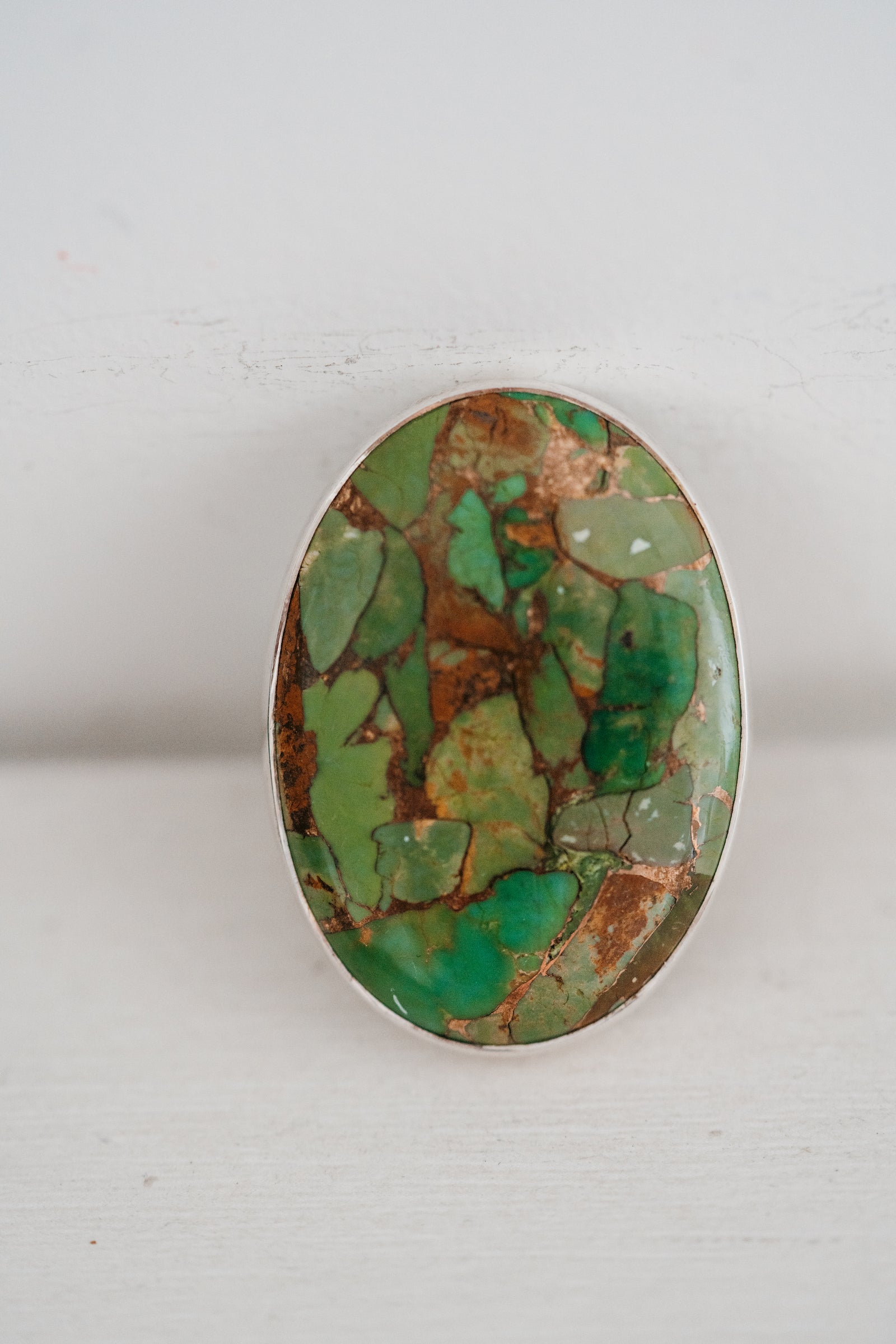 Sylvie Ring | #2 | Green Copper Turquoise