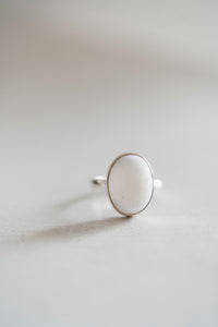 Gentry Ring | Small | Scolecite - FINAL SALE