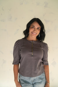 Louisa Top | Grey