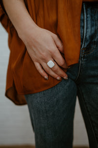 Gentry Ring | Small | Scolecite