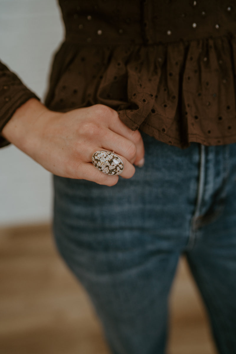 Lenny Ring | Ocean Jasper