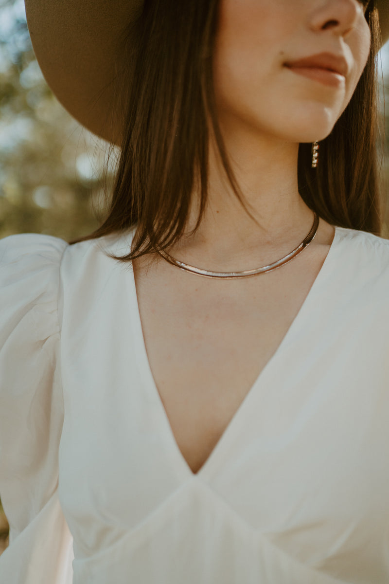 Juney Necklace | Rose Gold