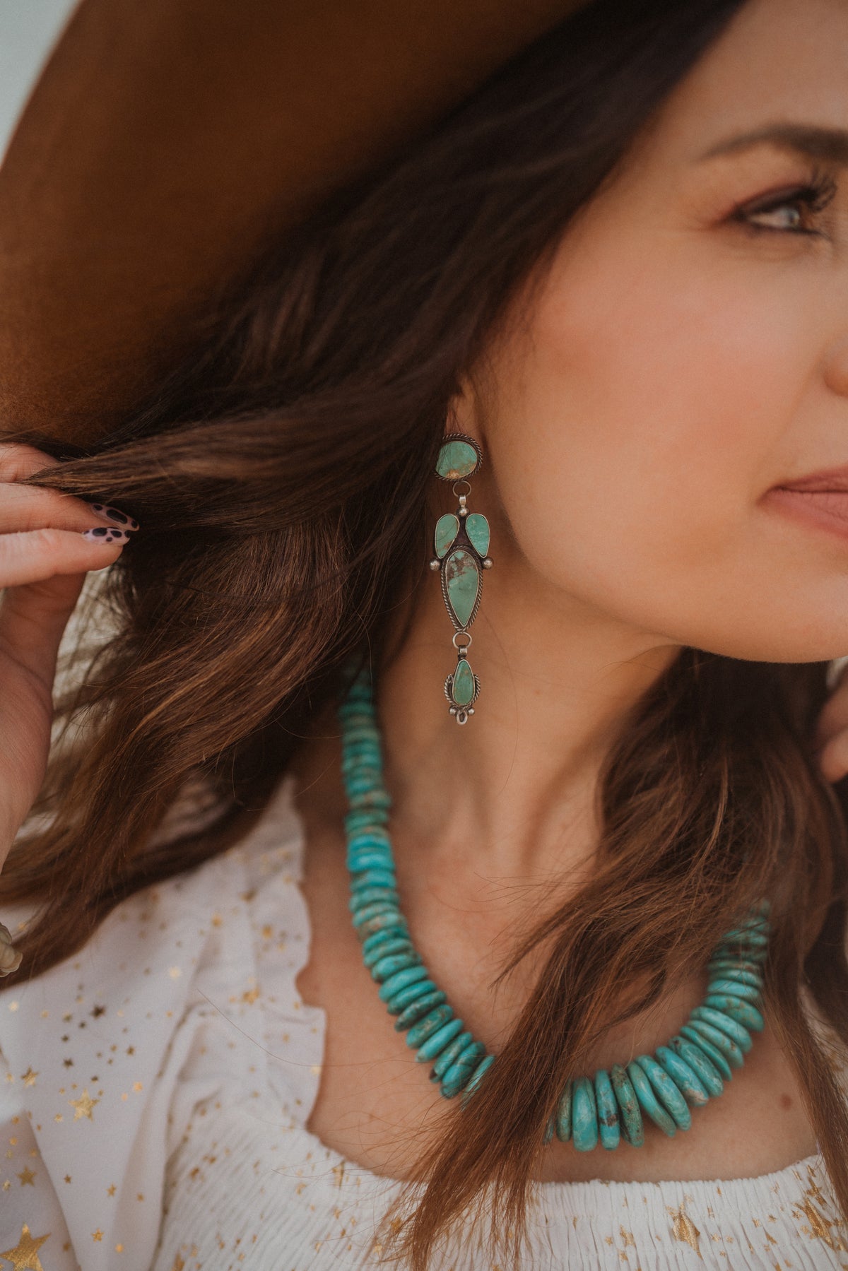Dianna Earrings | Turquoise | #2