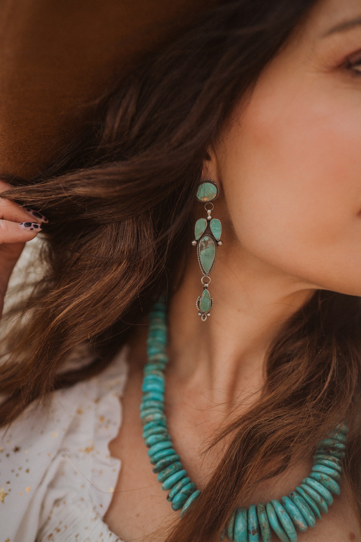Dianna Earrings | Turquoise | #2