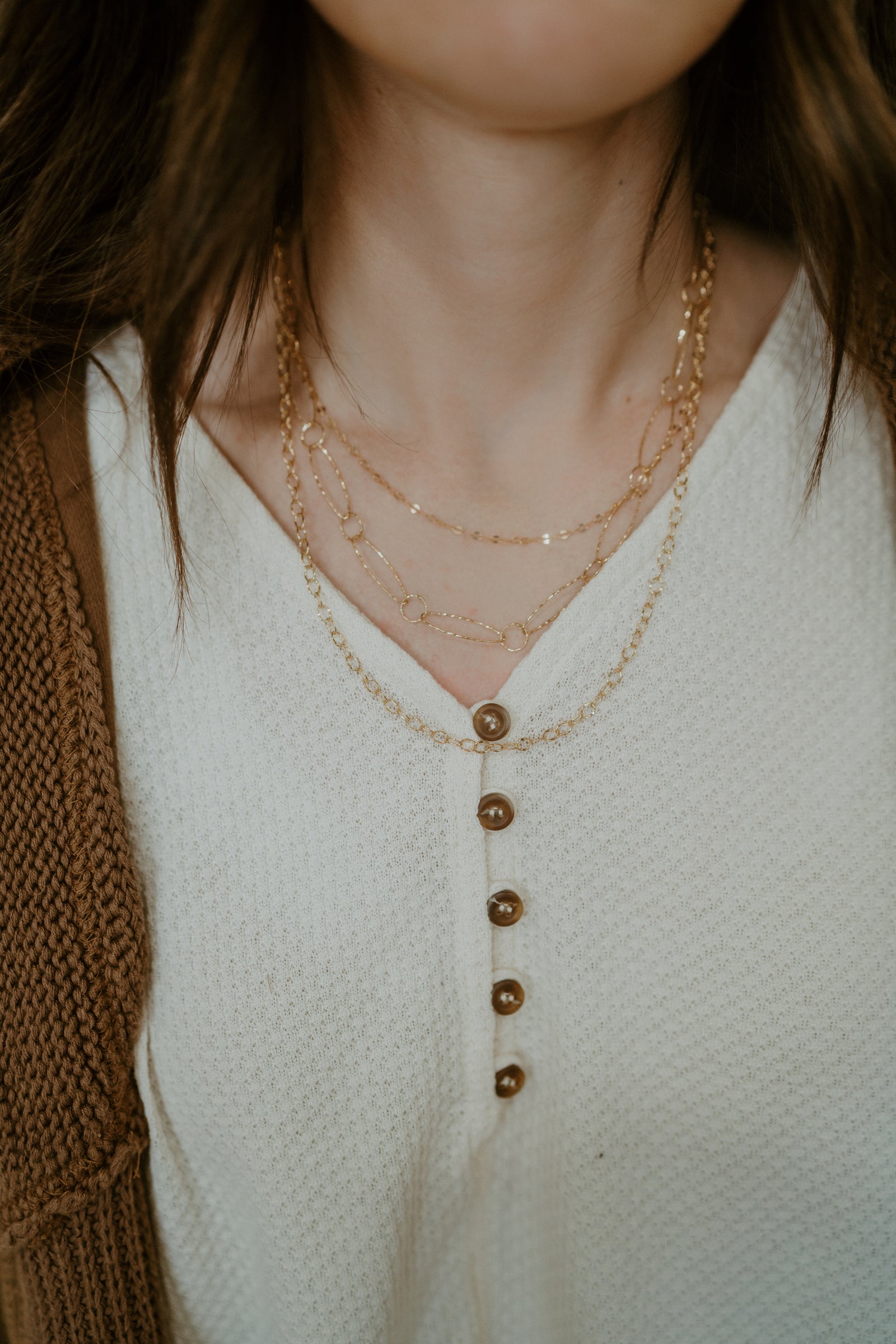 Apolline Necklace | Gold