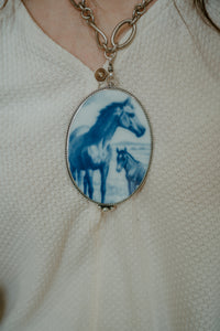 Horse + Colt Necklace