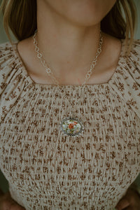 Old Time Floral Necklace | #3