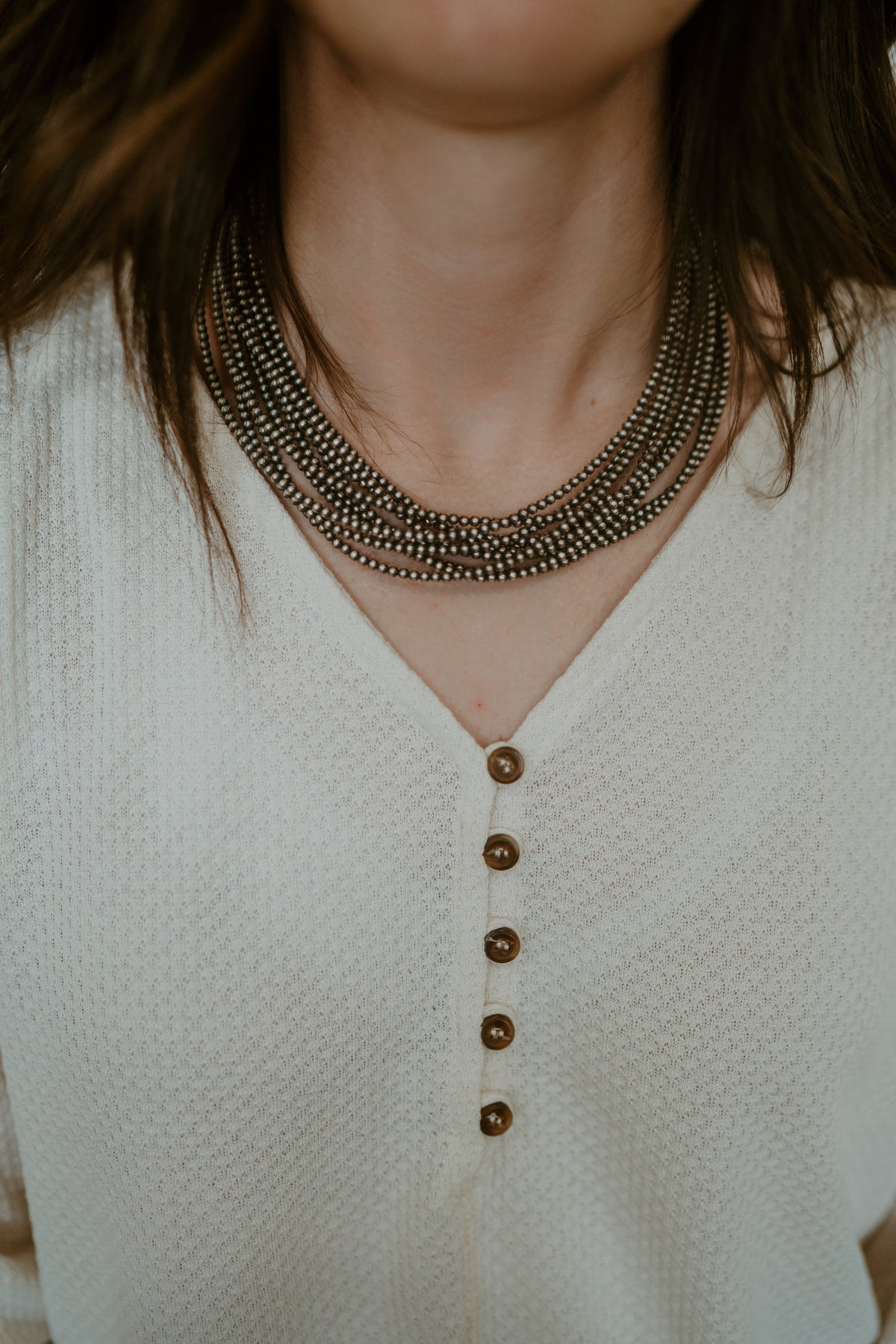 Myla Necklace | 18 inch | 10 strand