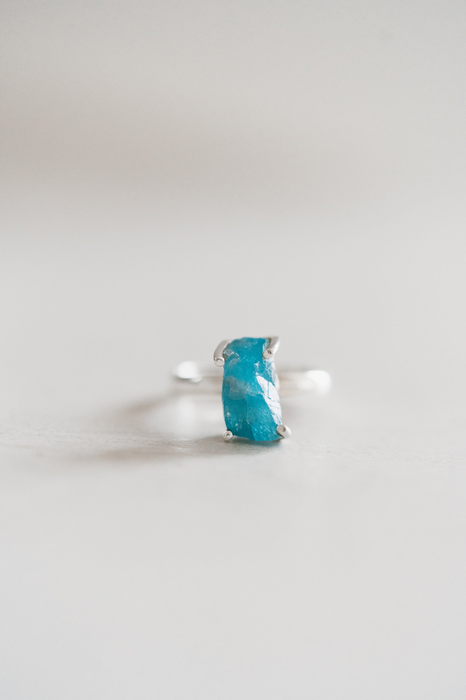 Eleanor Ring | Blue Apatite