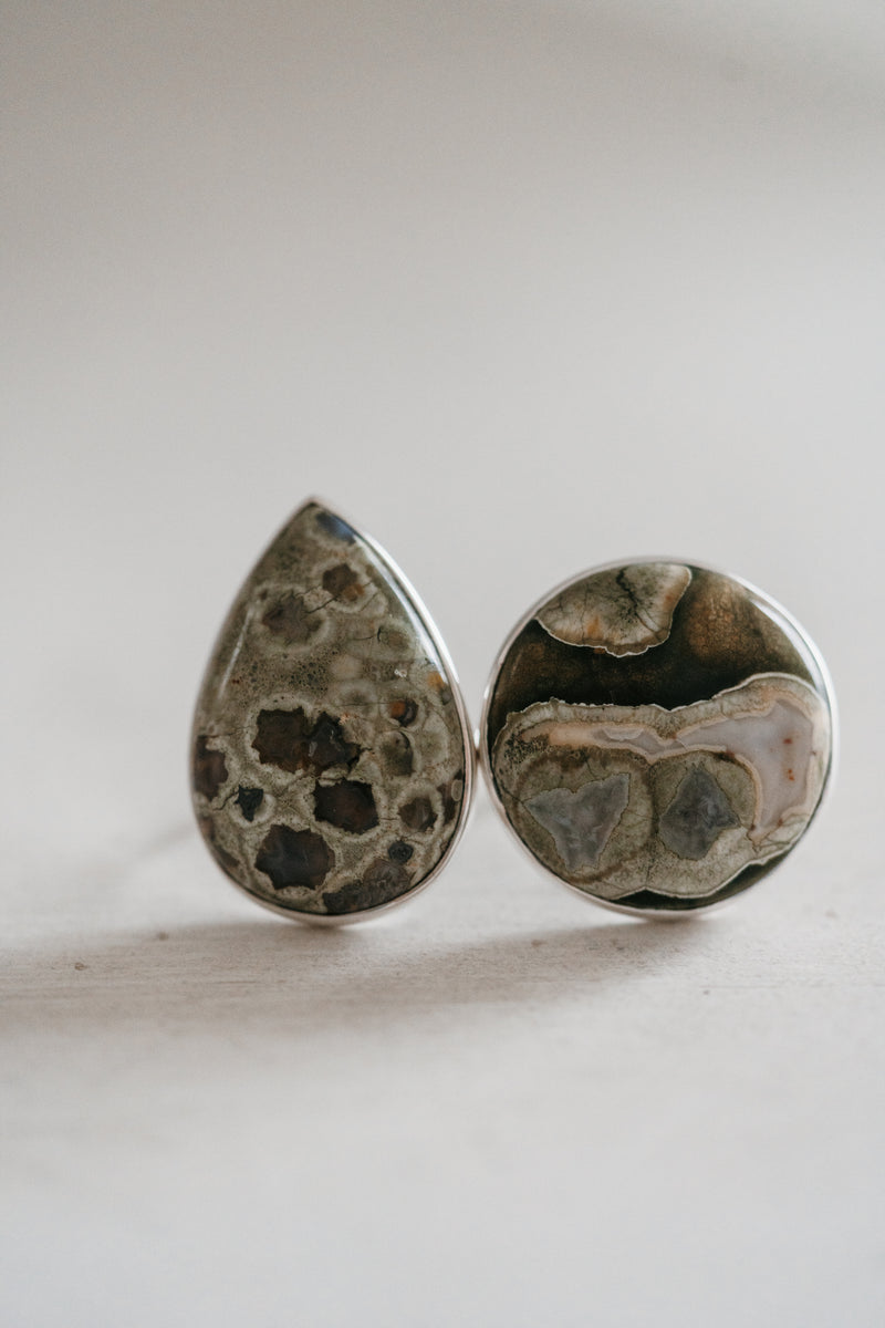 Lenny Ring | Rainforest Jasper