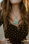 Jamie Necklace | Freeform Turquoise