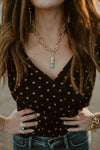 Jamie Necklace | Freeform Turquoise