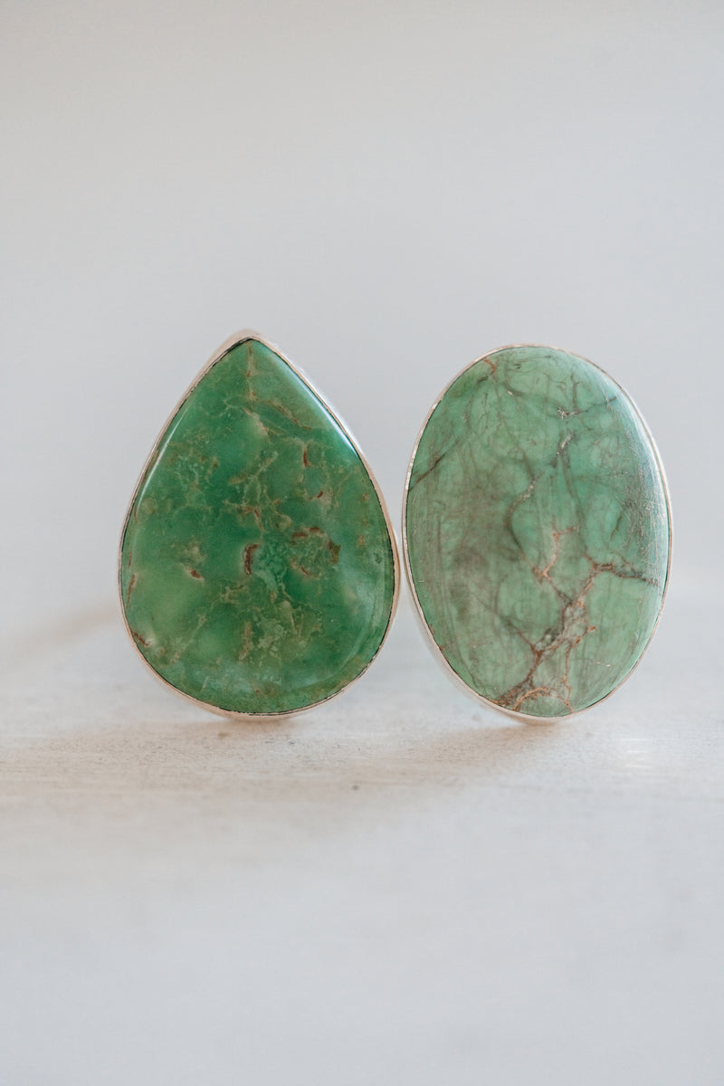 Gravity Ring | Green Variscite