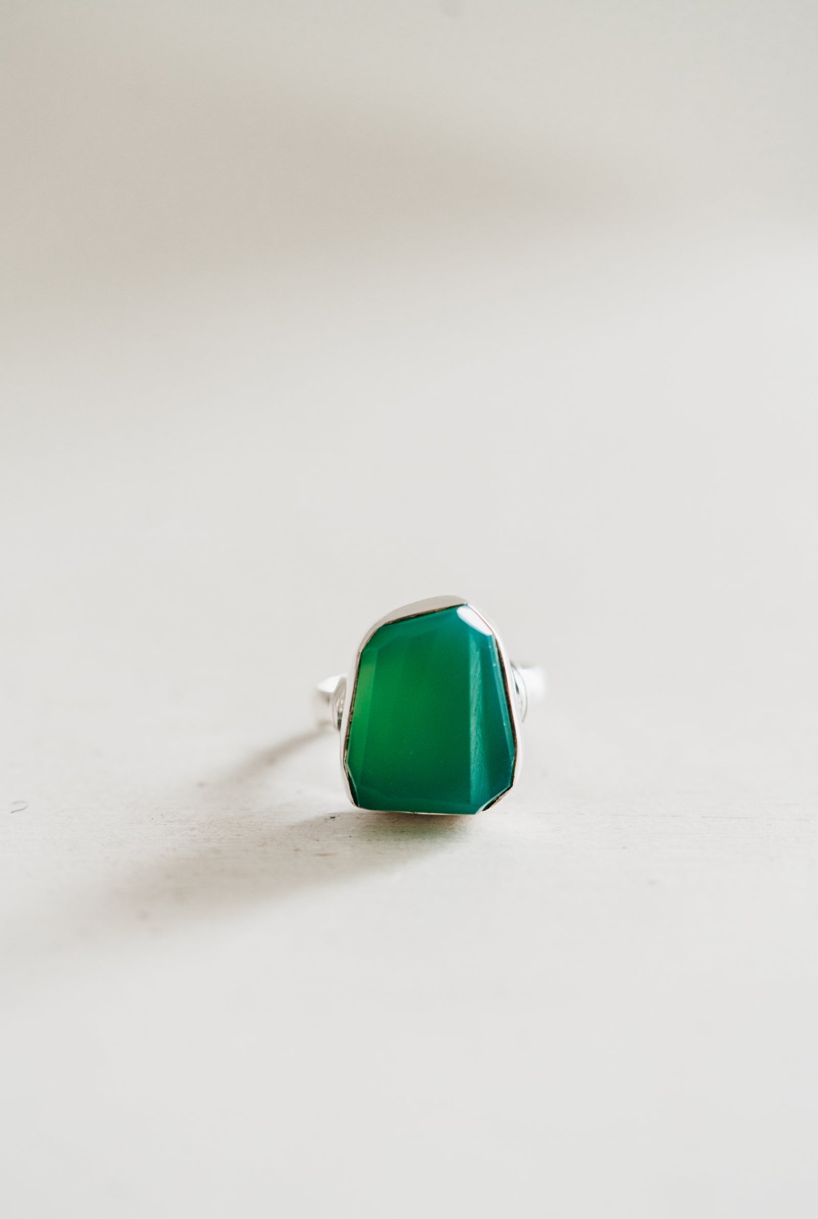 Meredith Ring | Green Chrysoprase