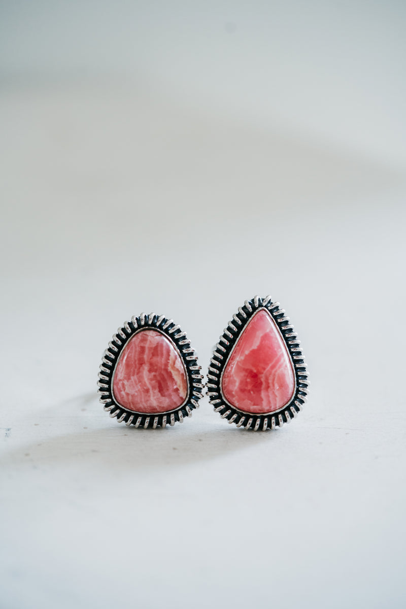 Petra Ring | Pink Rhodonite