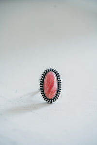 Petra Ring | Pink Rhodonite
