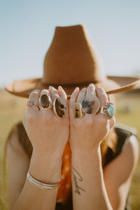 Kimber Ring | Small | Scenic Agate