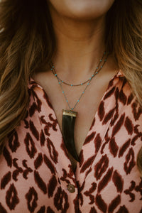 Knox Necklace | Turquoise