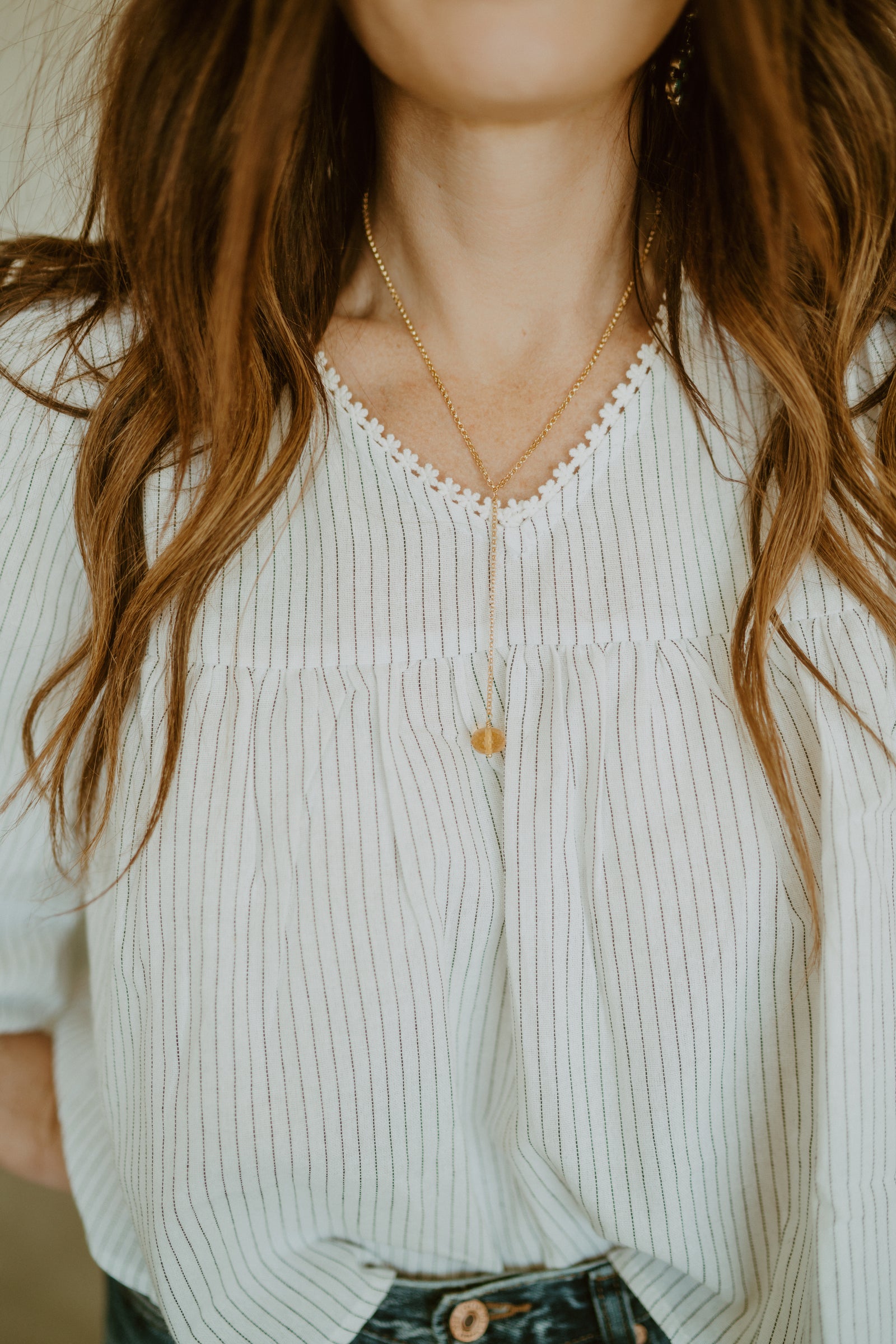 Mykelle Necklace | Gold
