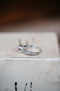 Alexa Ring | Pink Opal
