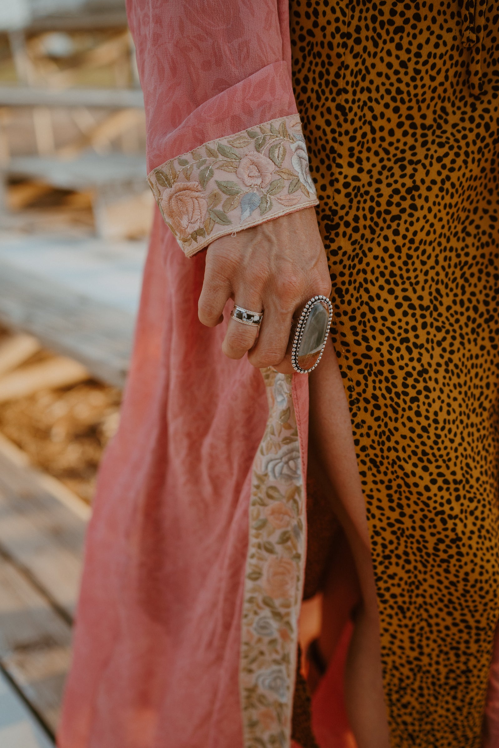 Shelly Ring | Polychrome Jasper