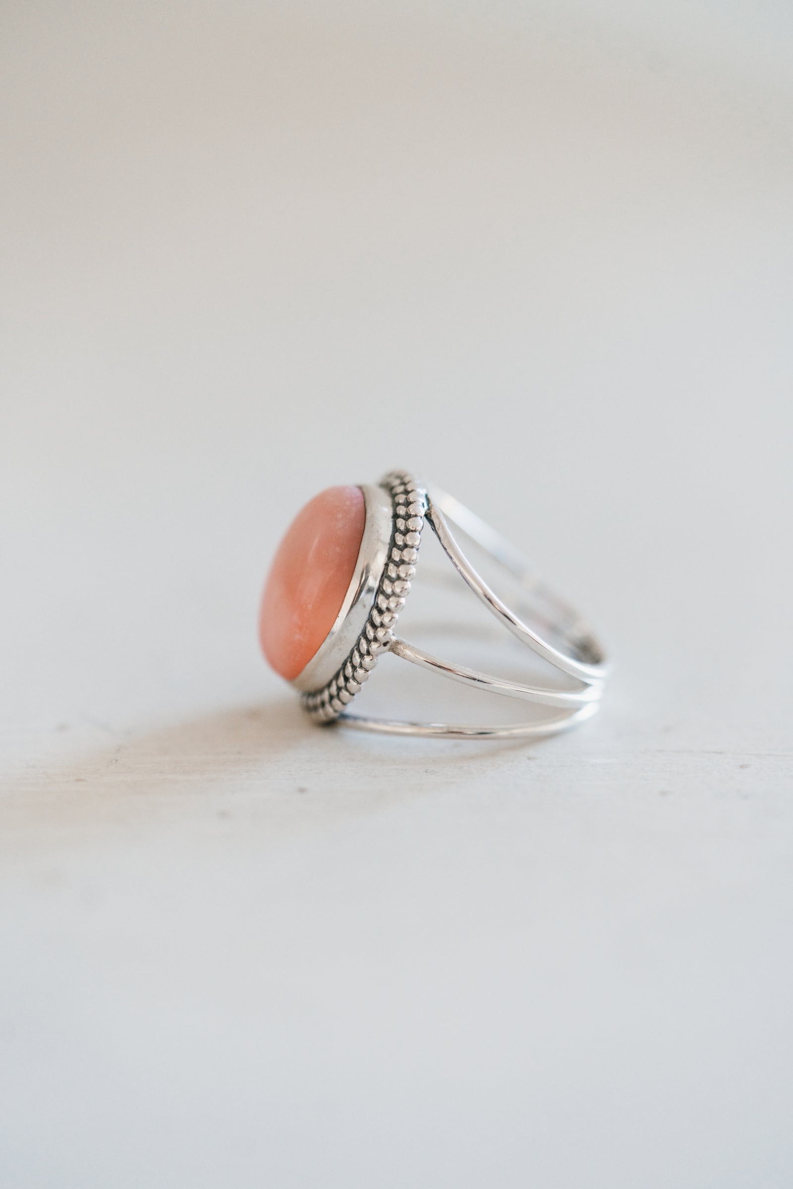 Trish Ring | Pink Opal