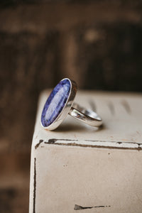 Sunny Ring | #2 | Purple Charoite