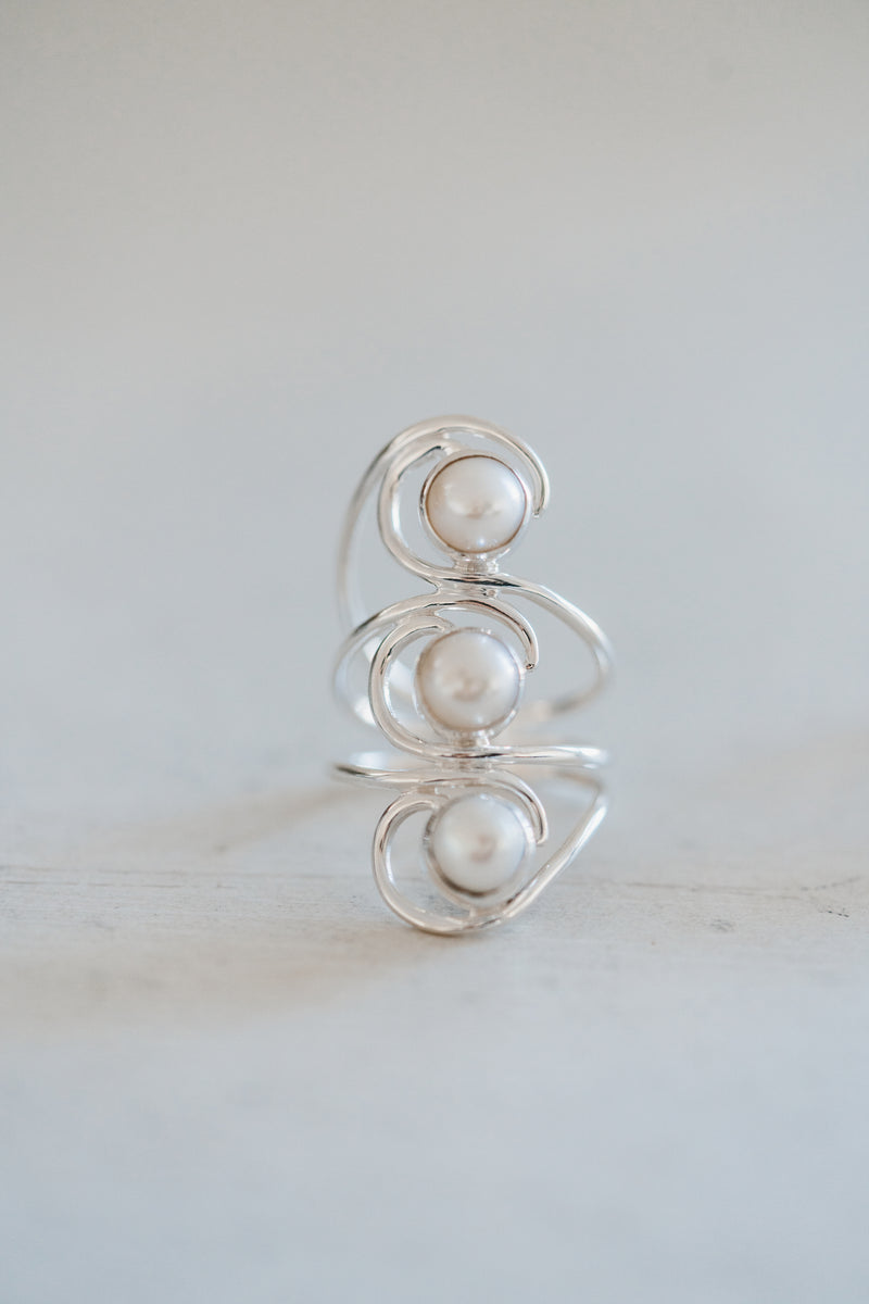 Shakira Ring | Pearl