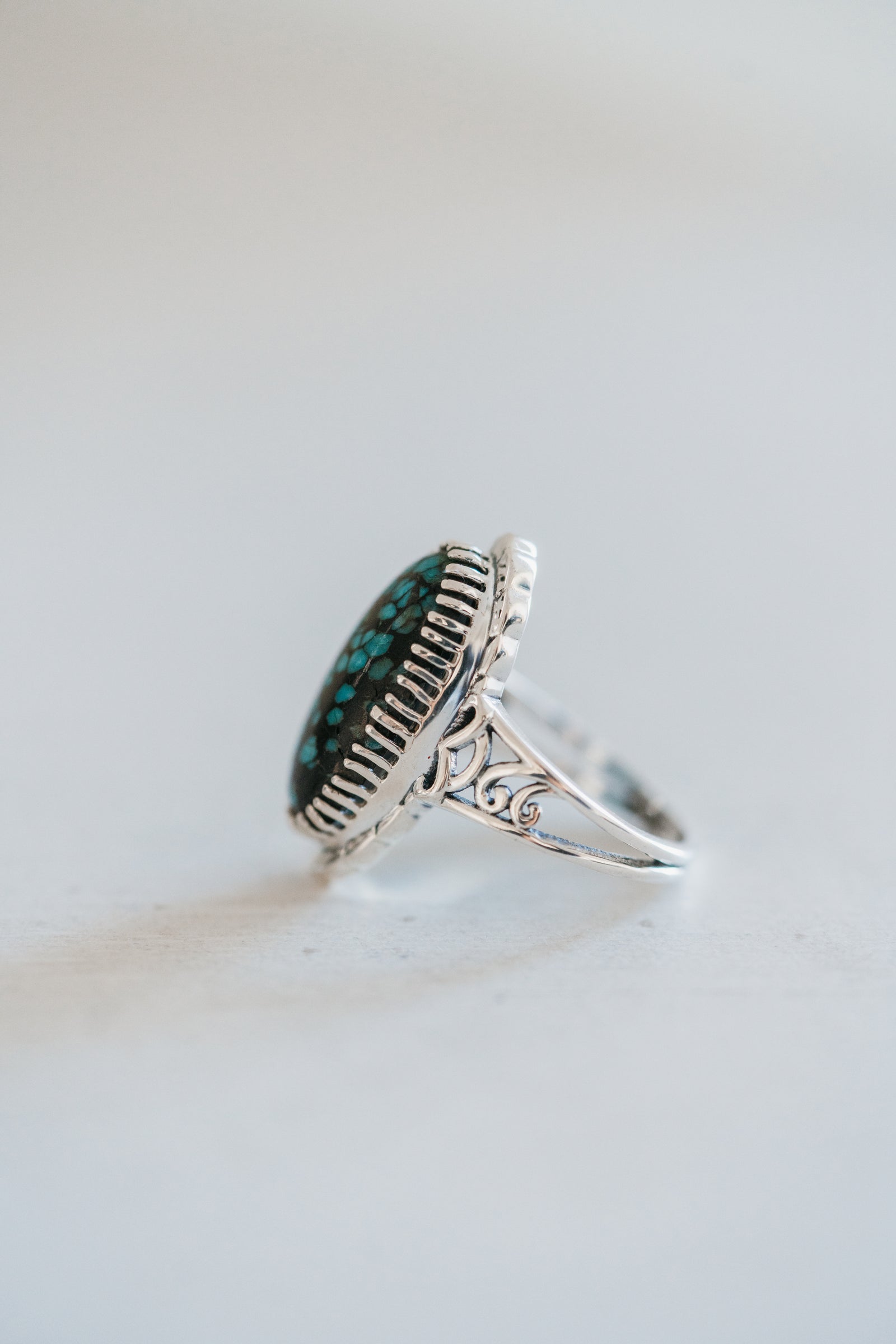 Clay Ring | Tibetan Turquoise