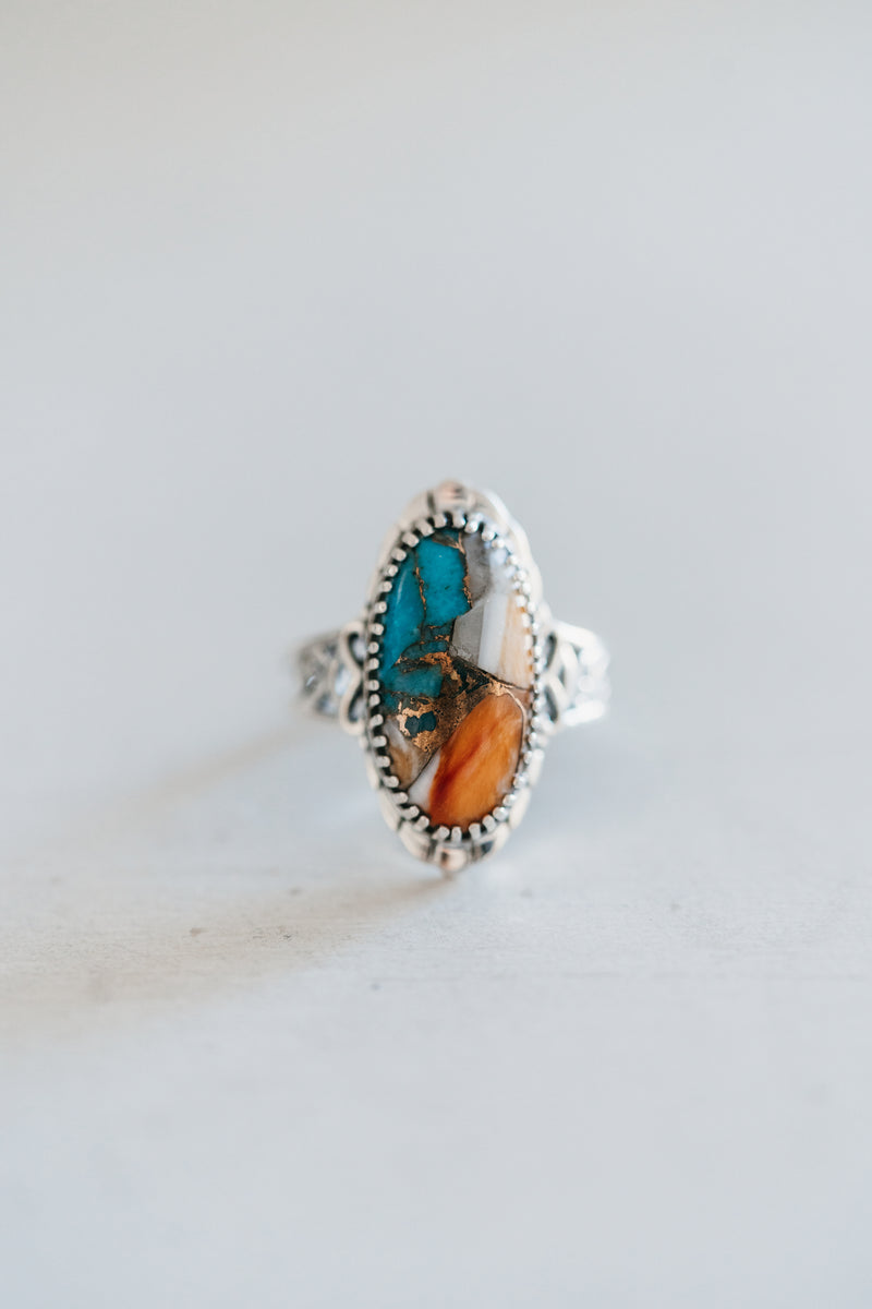 Clay Ring | Spiny Turquoise