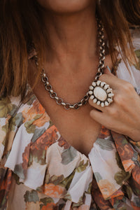 Chunky Silver Necklace | #4