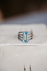 Abbie Ring | Blue Amethyst