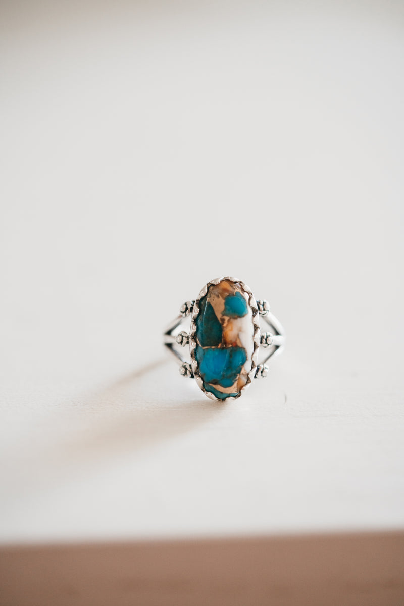 Lora Ring | Spiny Turquoise - FINAL SALE