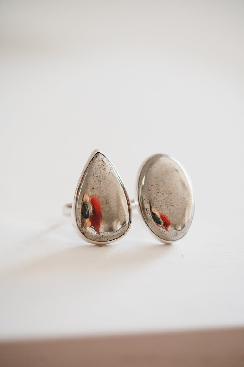 Oakland Ring | Druzy Pyrite