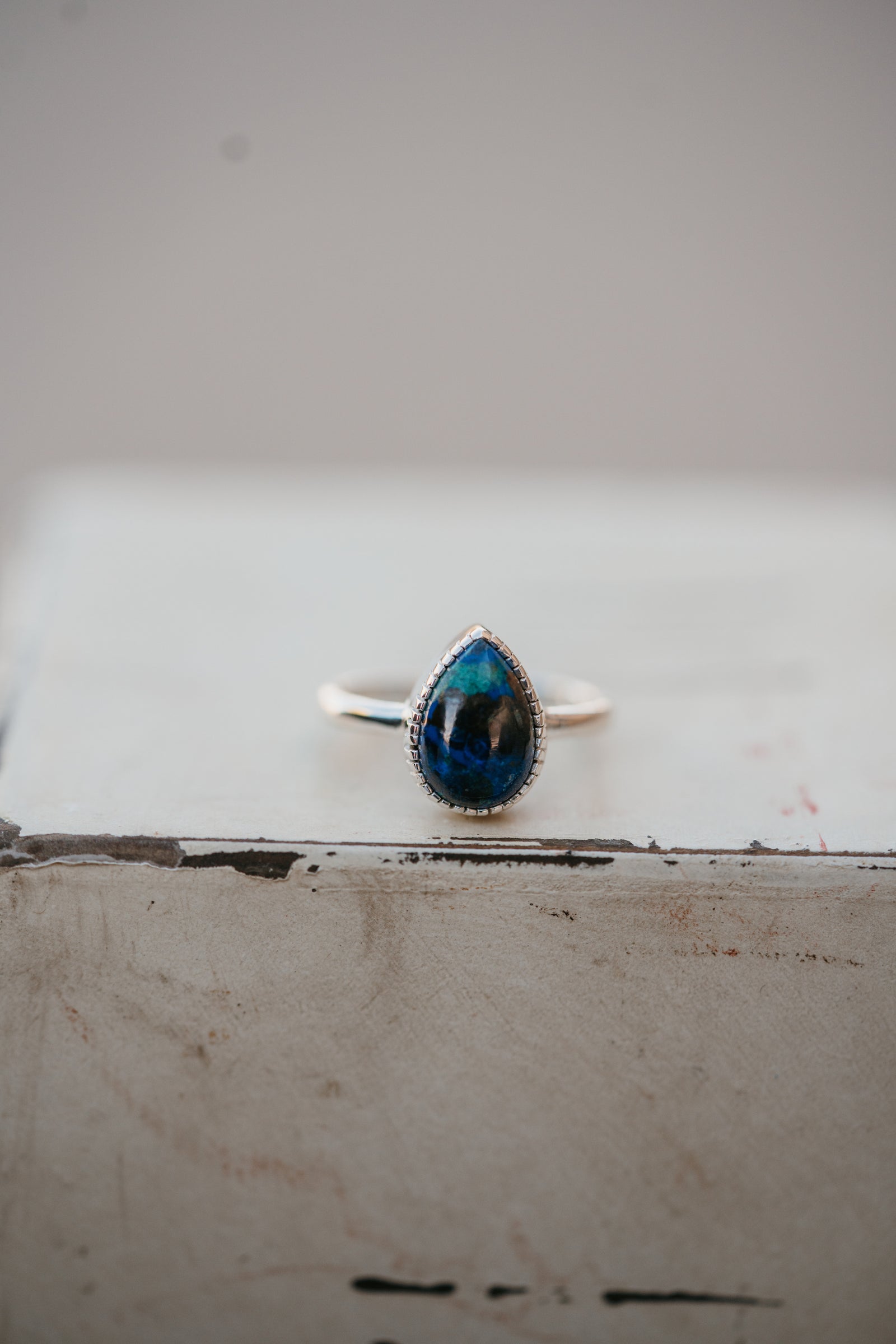 Lylah Ring | Mexican Turquoise - FINAL SALE