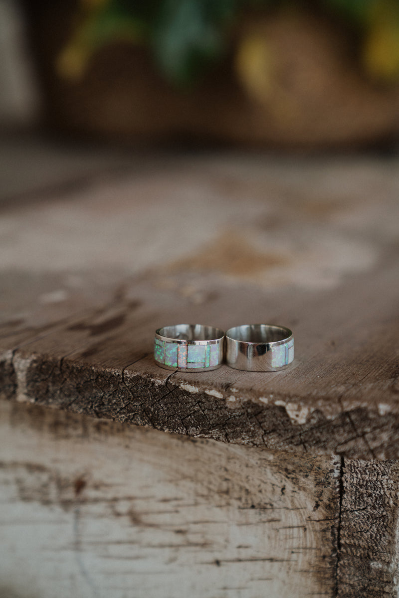 Cherie Baby Ring | White Opal