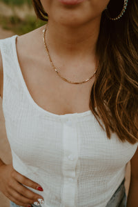 Grace Necklace | Gold Overlay