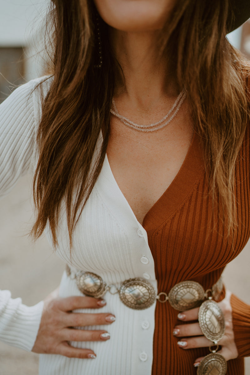 Shayna Necklace | Light Pink