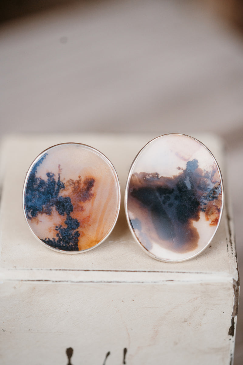 Kimber Ring | Large | Scenic Agate