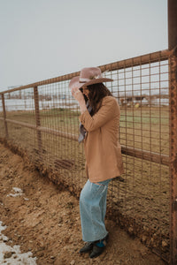 Blush Hat | Embroidered